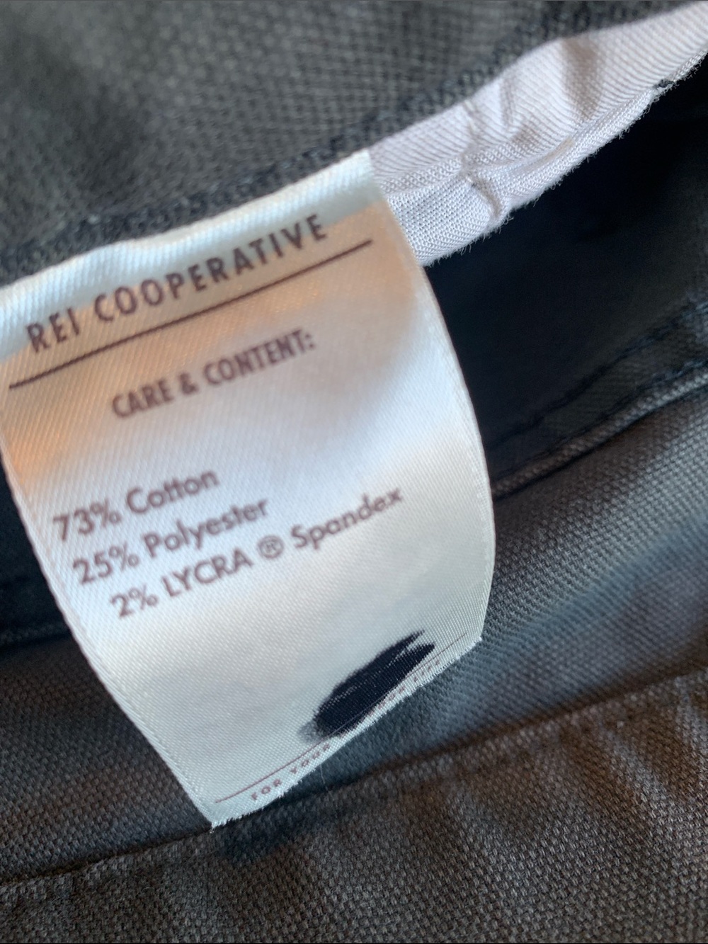 Rei Black Cargo Charcoal Gray Utility Pants - Picture 12 of 16